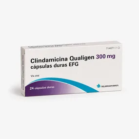 Клиндамицин — Qualigen 300 мг, твёрдые капсулы