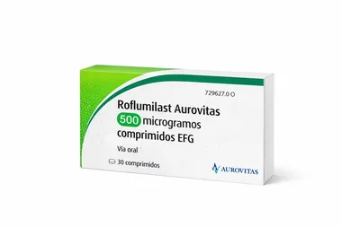 Рофлумиласт Aurovitas (Roflumilast) 500 мкг — таблетки, 30 шт