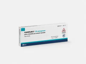 Кавердежект (Caverject) — алпростадил 20 мкг, порошок и растворитель для инъекций