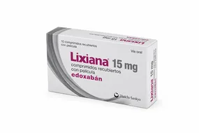 Ликсиана (Lixiana) — эдоксабан 15 мг, таблетки, 10 шт