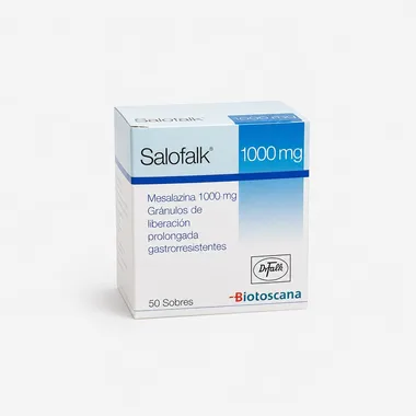 Салофальк (Salofalk) — Месалазин, 1000 мг, гранулы, 50 саше