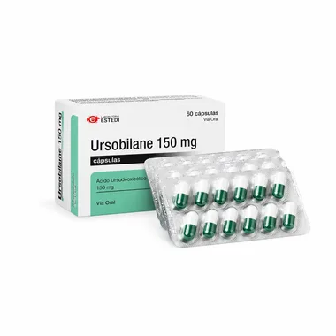 Урсобилане (Ursobilane) — Урсодезоксихолевая кислота, 150 мг, капсулы, 60 шт
