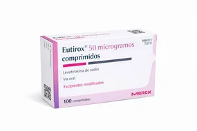 Эутирокс (Eutirox) — Левотироксин натрия, 50 мкг, таблетки, 100 шт